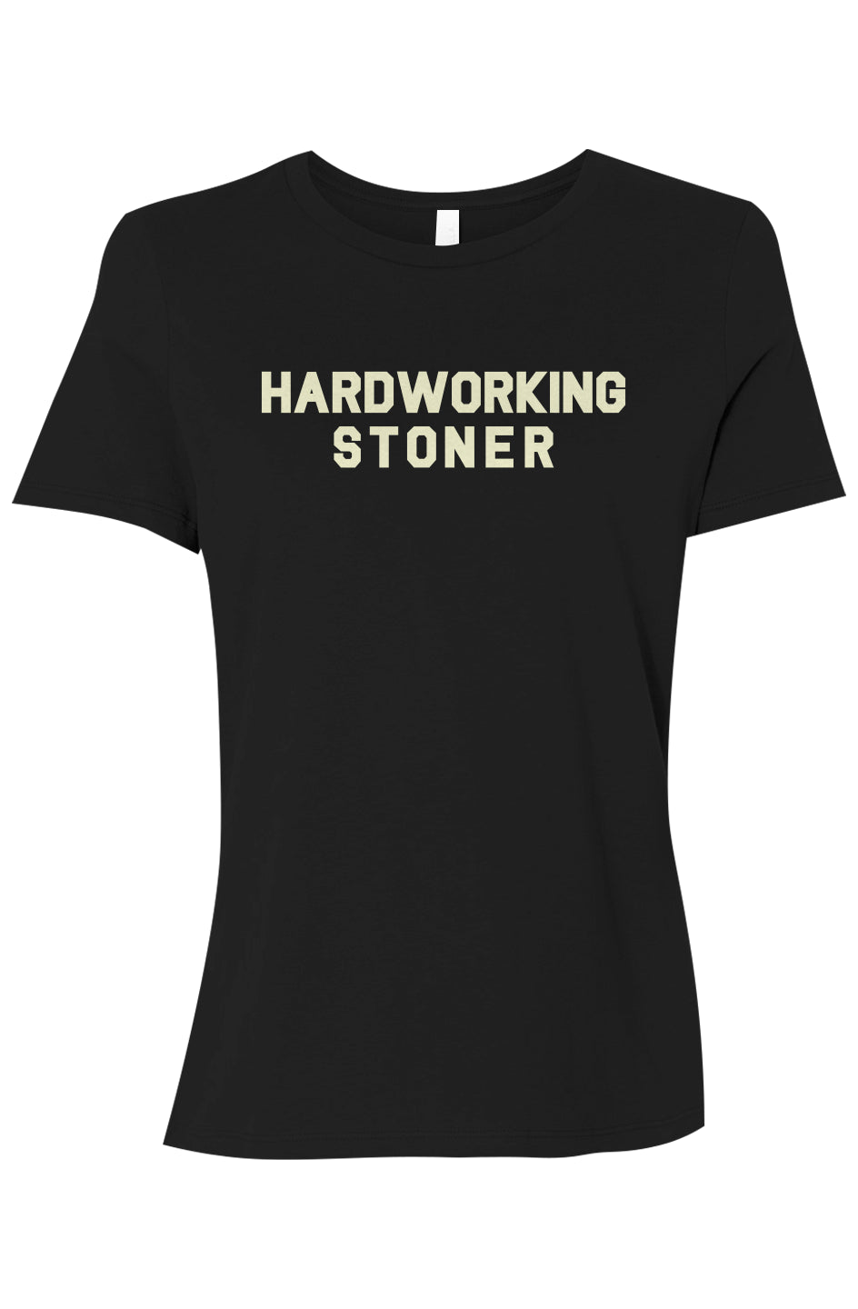 Hardworking Stoner - Women’s Relaxed Jersey Tee