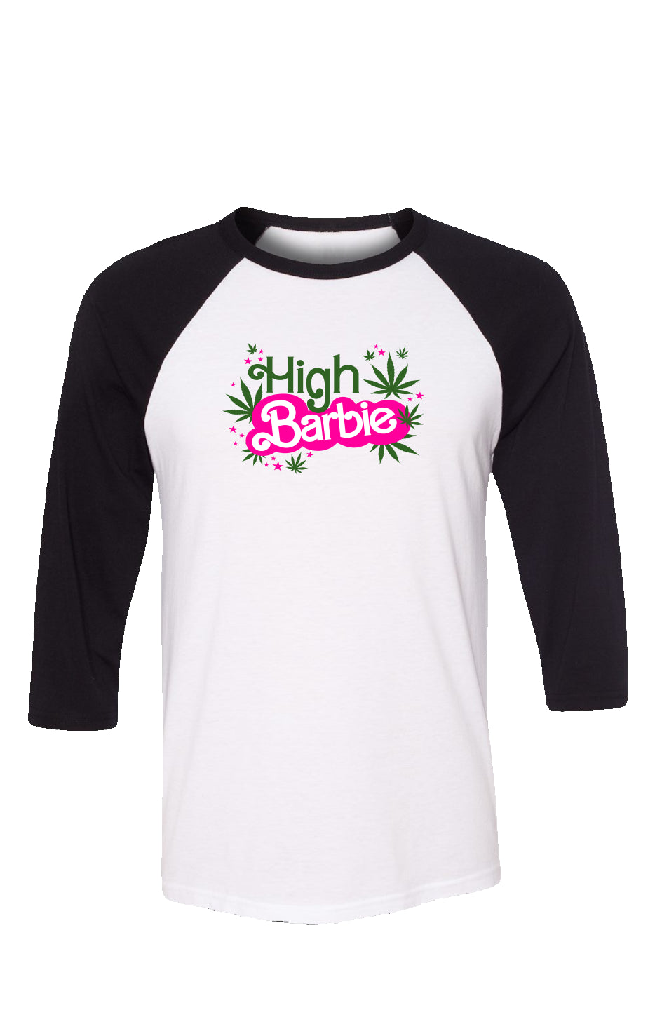 High Barbie - baseball tee