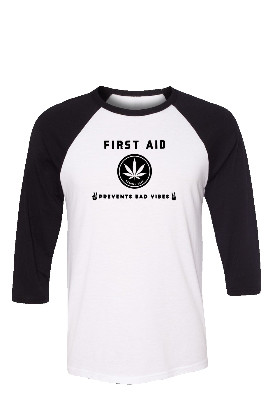 First Aid Good Vibes - baseball tee