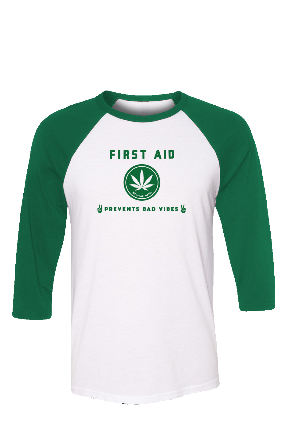 First Aid Good Vibes - baseball tee