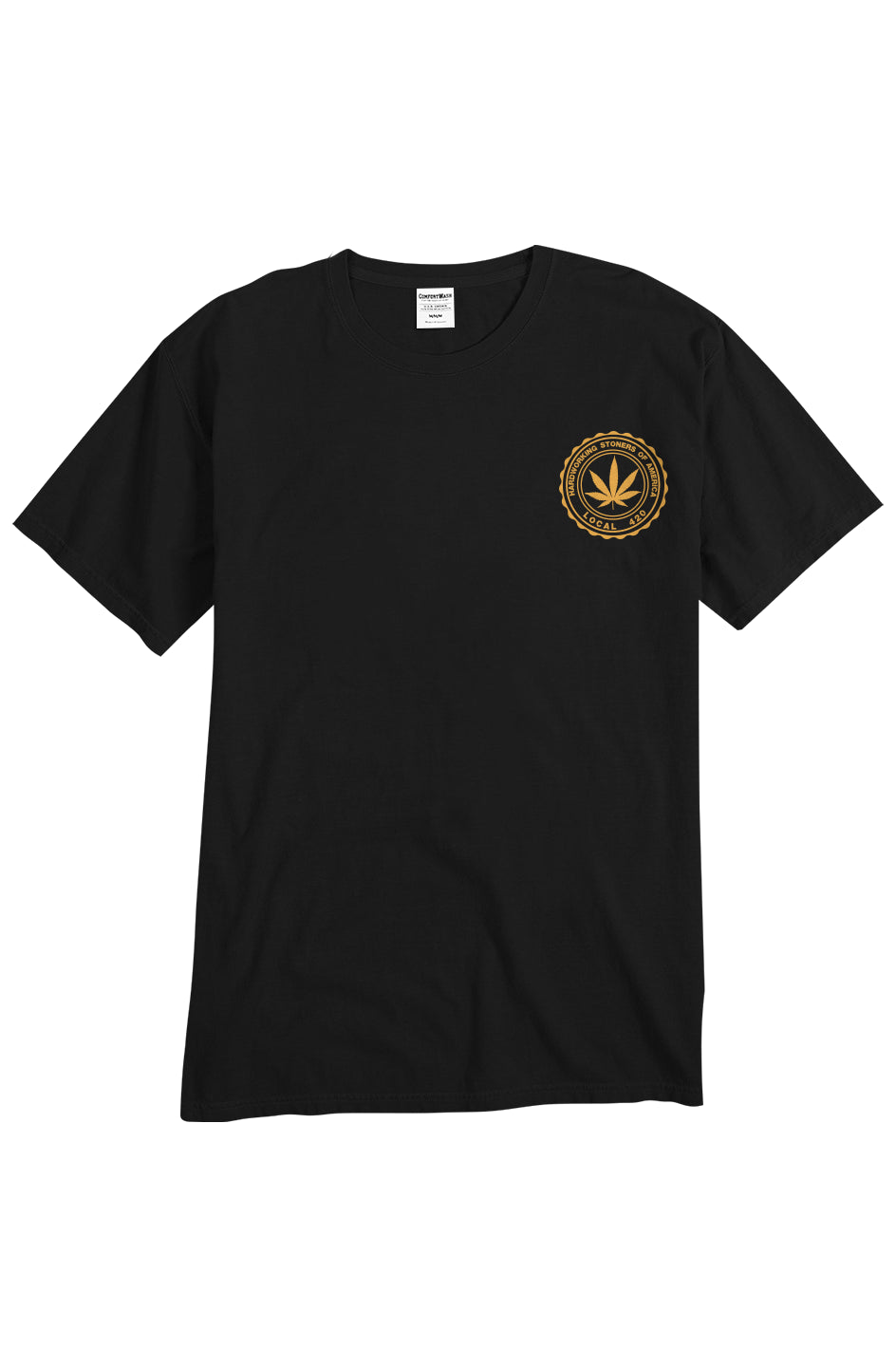 Hardworking Stoners of America Local 420 tag line - unisex tee