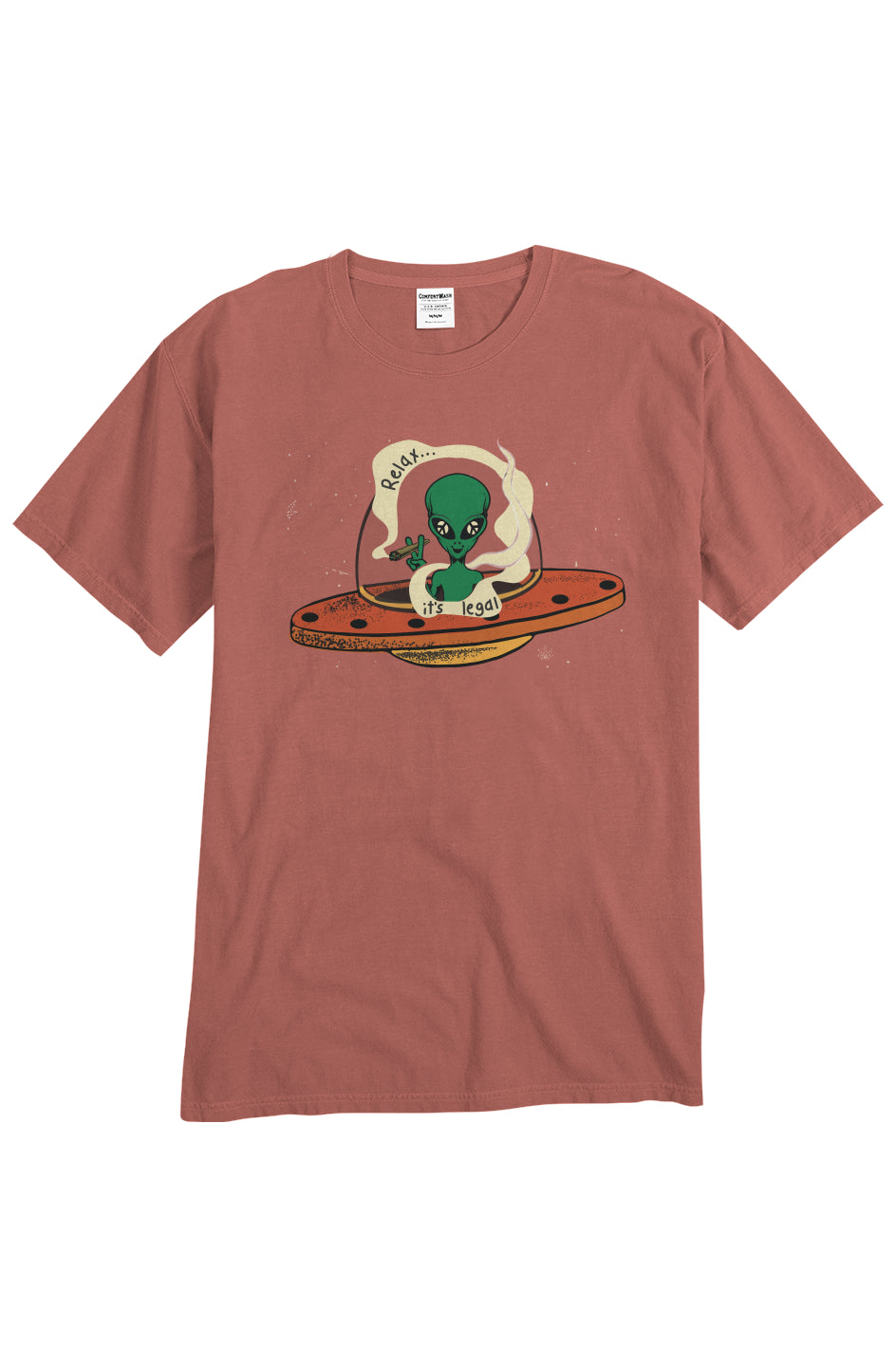 Alien Relax, it's Legal - unisex tee
