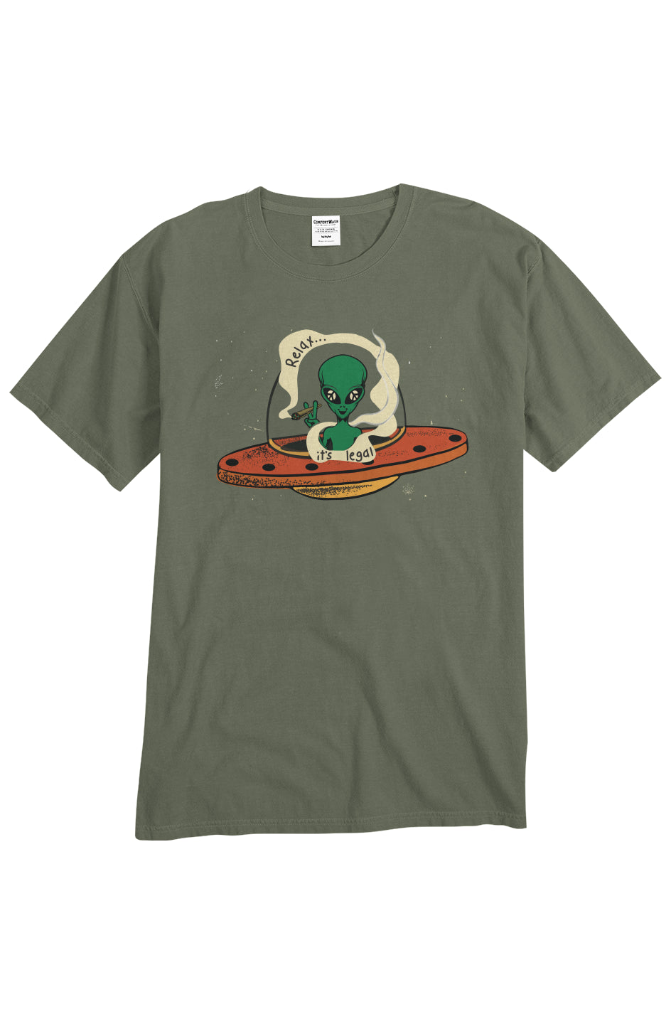 Alien Relax, it's Legal - unisex tee