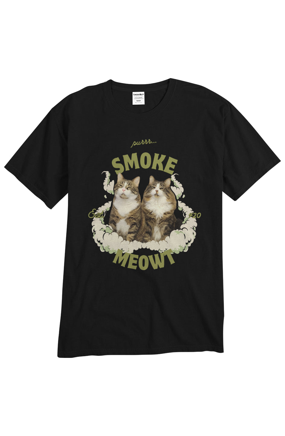 Smoke Meowt Cats - unisex tee
