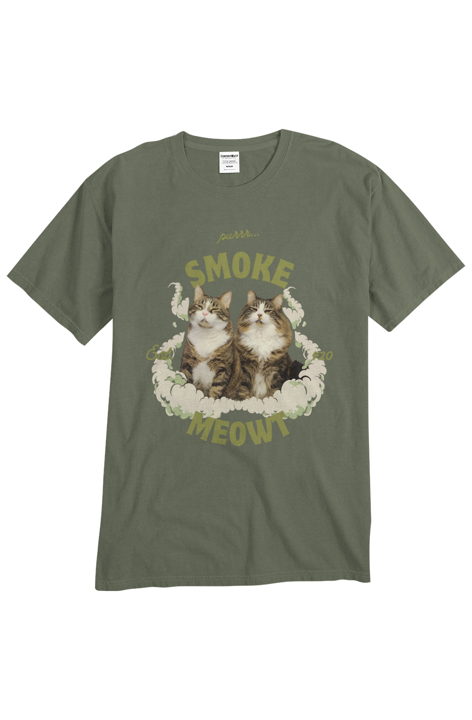 Smoke Meowt Cats - unisex tee