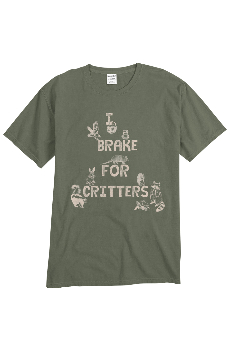 I Brake For Critters - unisex tee