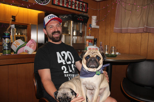 420/24/7 Hardworking Stoner - Made in USA Short Sleeve Crew T-Shirt