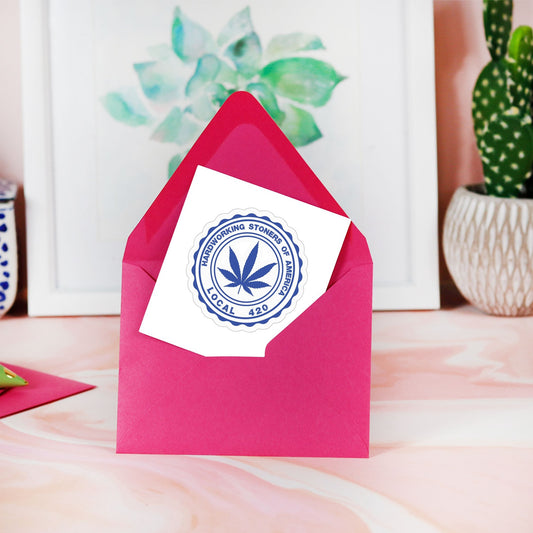 Hardworking Stoners of America - vinyl sticker