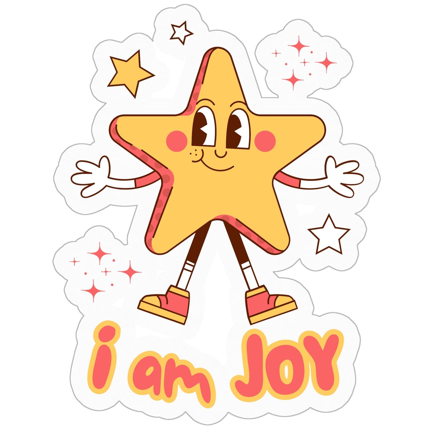 I Am Joy - vinyl sticker