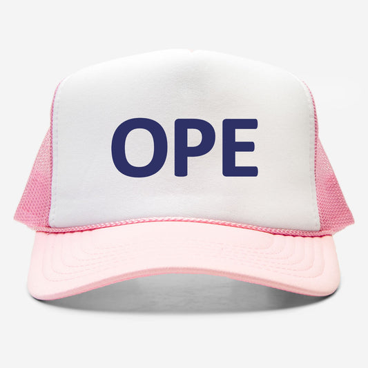 Ope - retro trucker hat