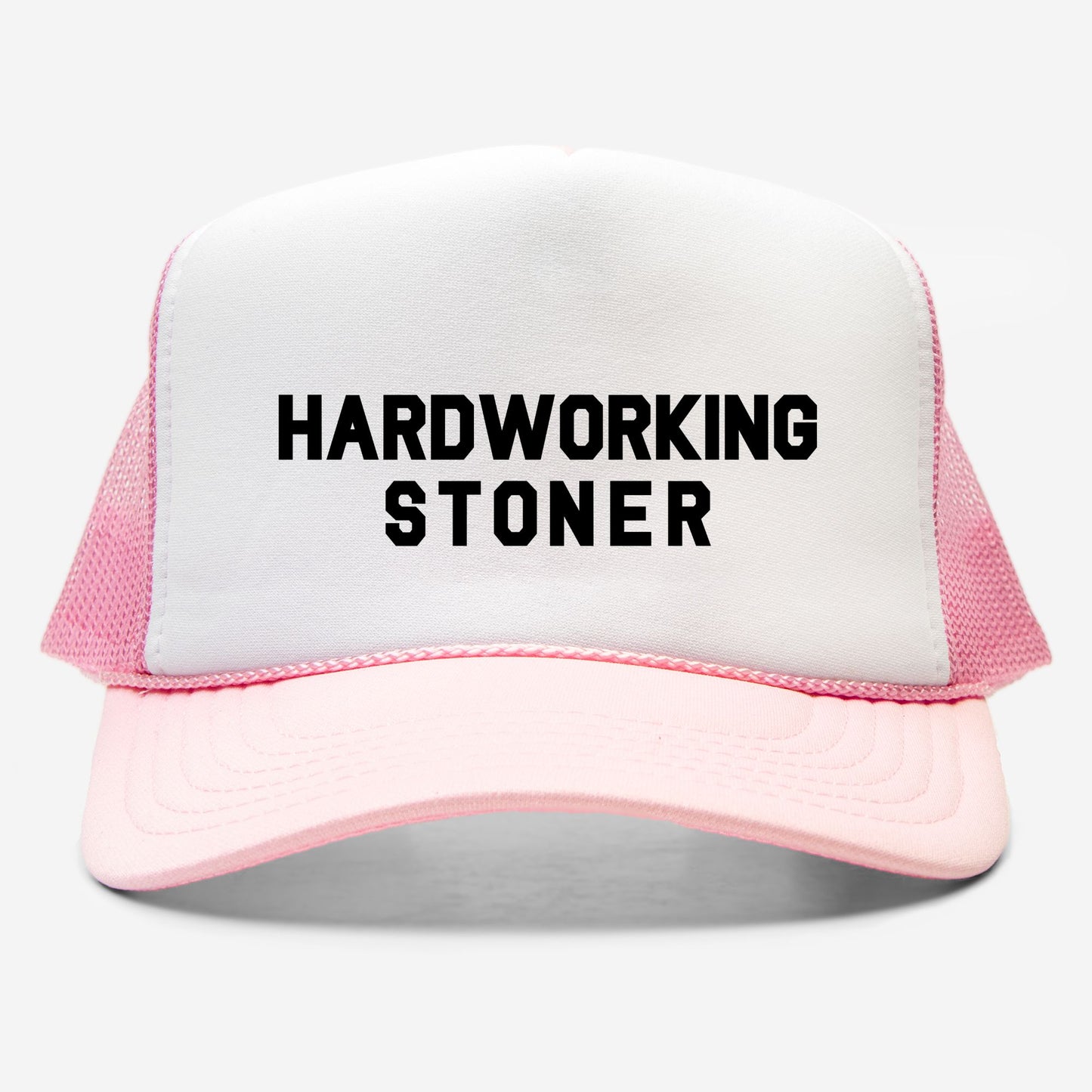 Hardworking Stoner - trucker hat (black)