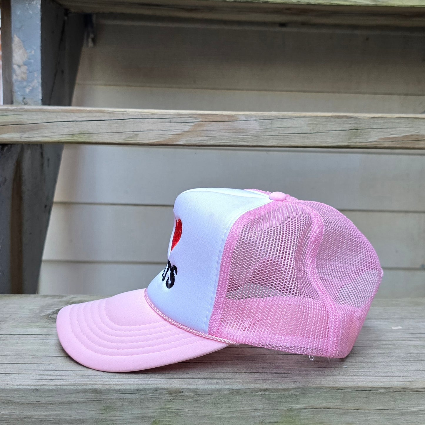 I Love Cats - retro trucker hat
