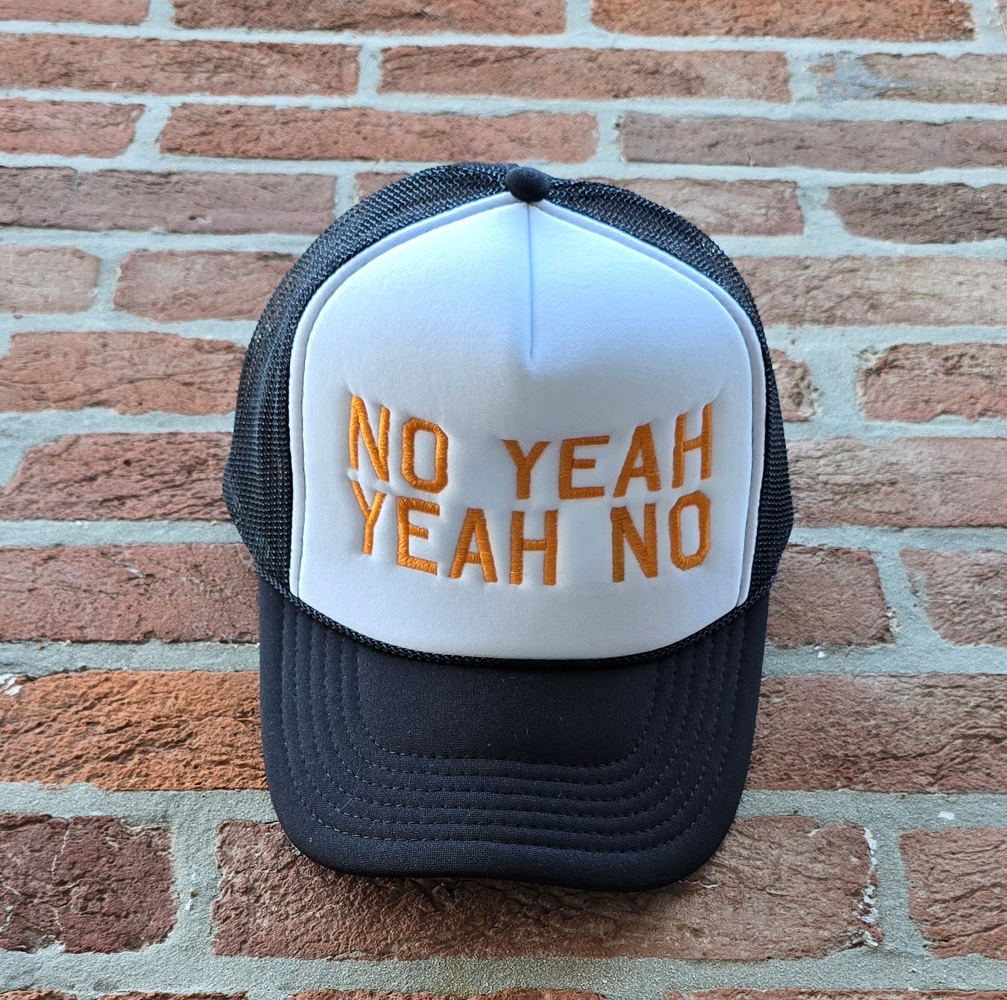 No Yeah Yeah No - retro trucker hat