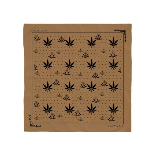 Weeds - bandana (moss brown)