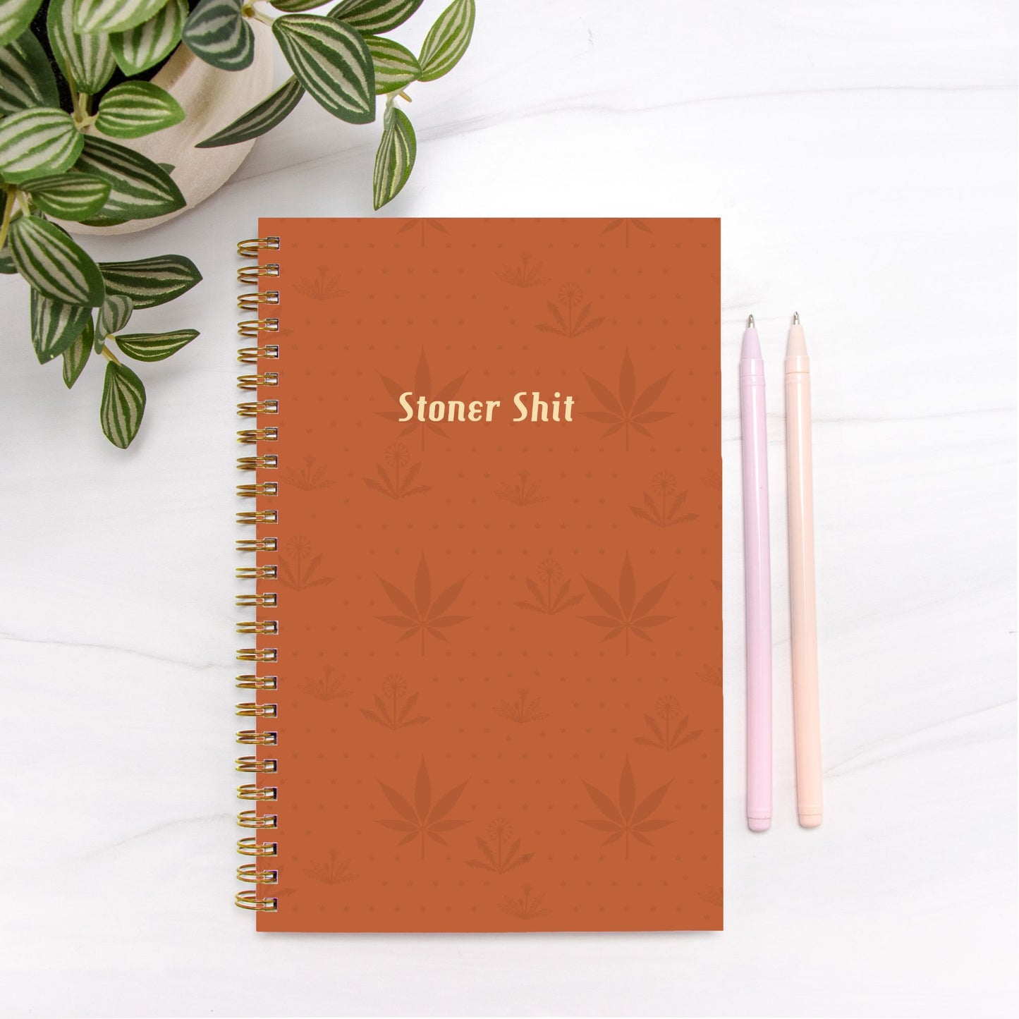 Stoner Shit - hardcover journal