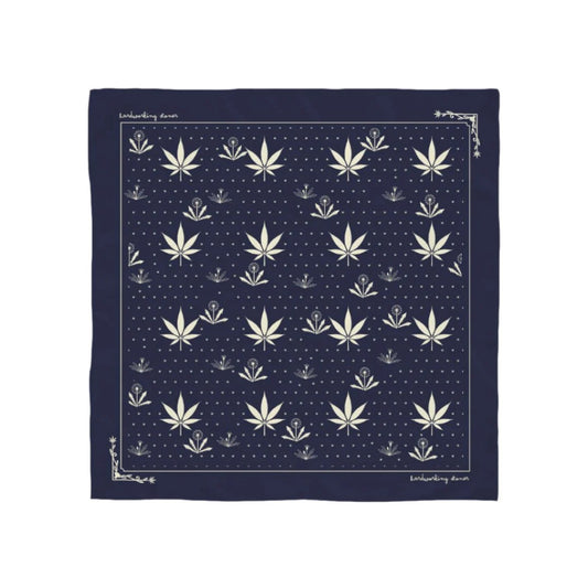 Weeds - bandana (blue)