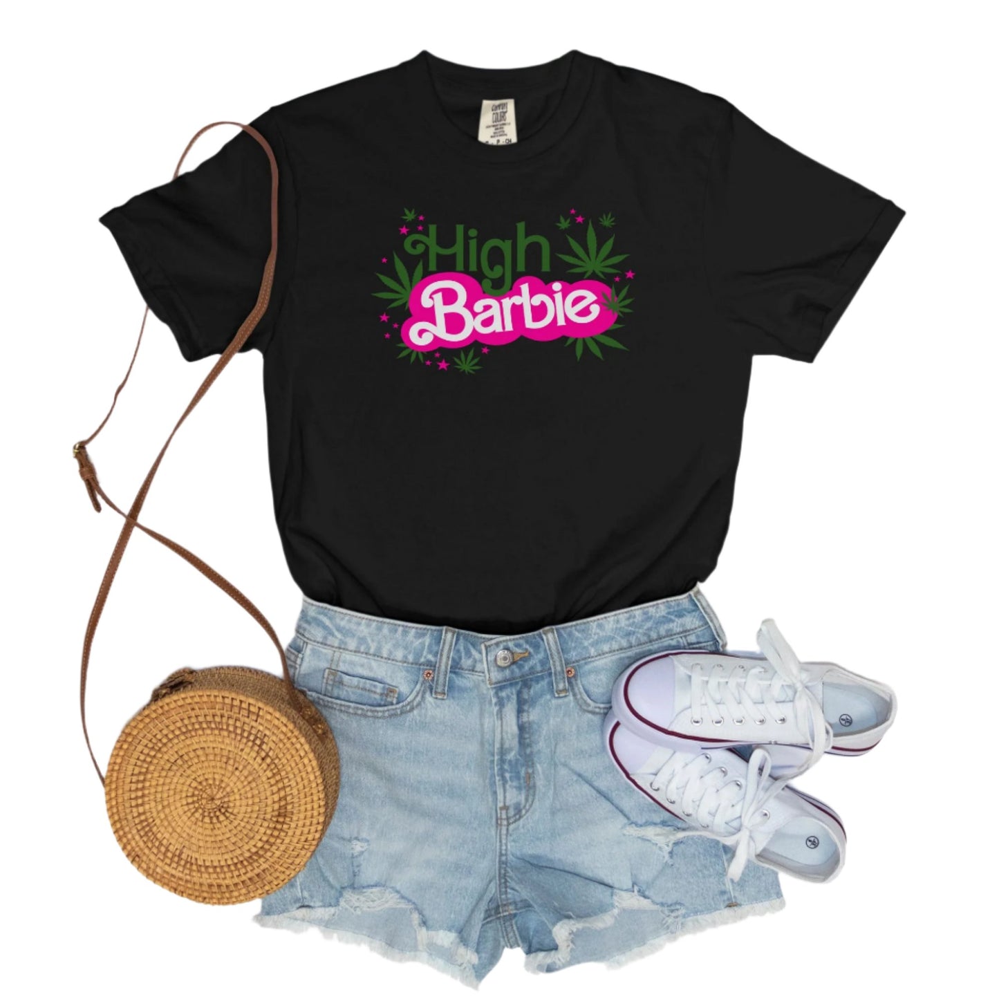 High Barbie - vintage style tee