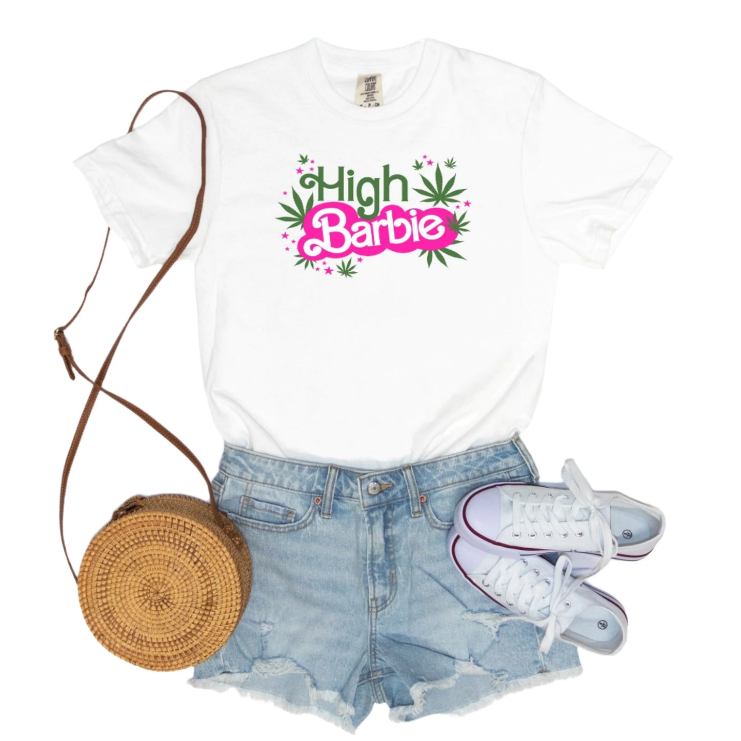 High Barbie - vintage style tee