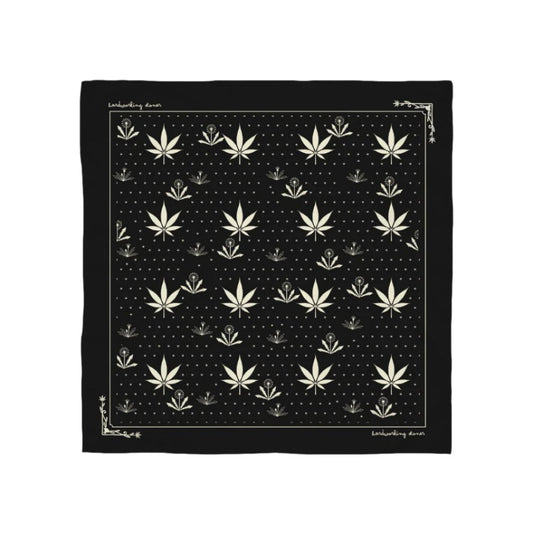 Weeds - bandana (black)