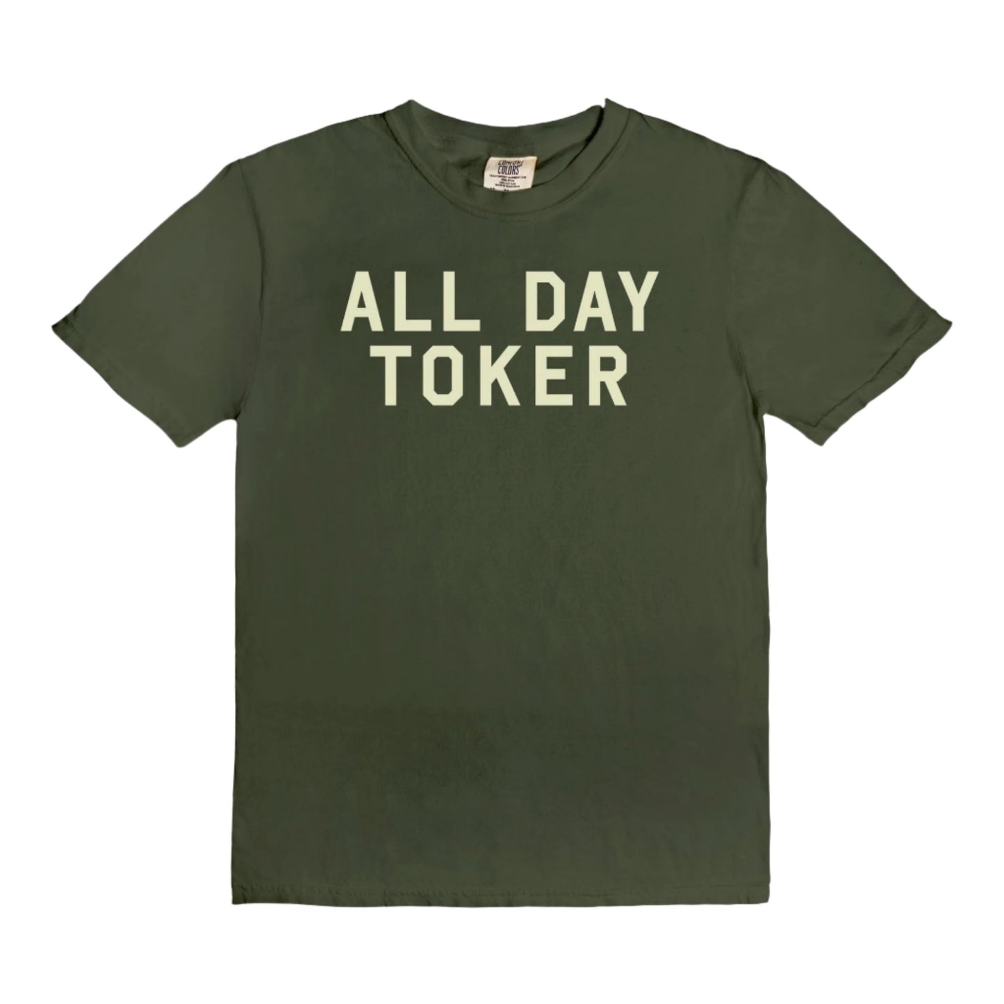 All Day Toker - vintage style tee