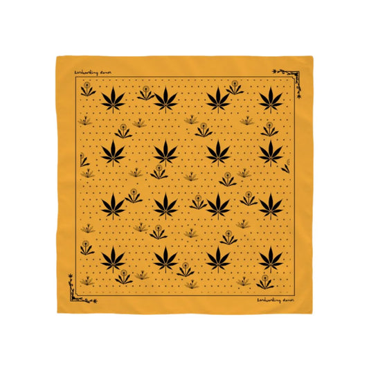 Weeds - bandana (mustard yellow)