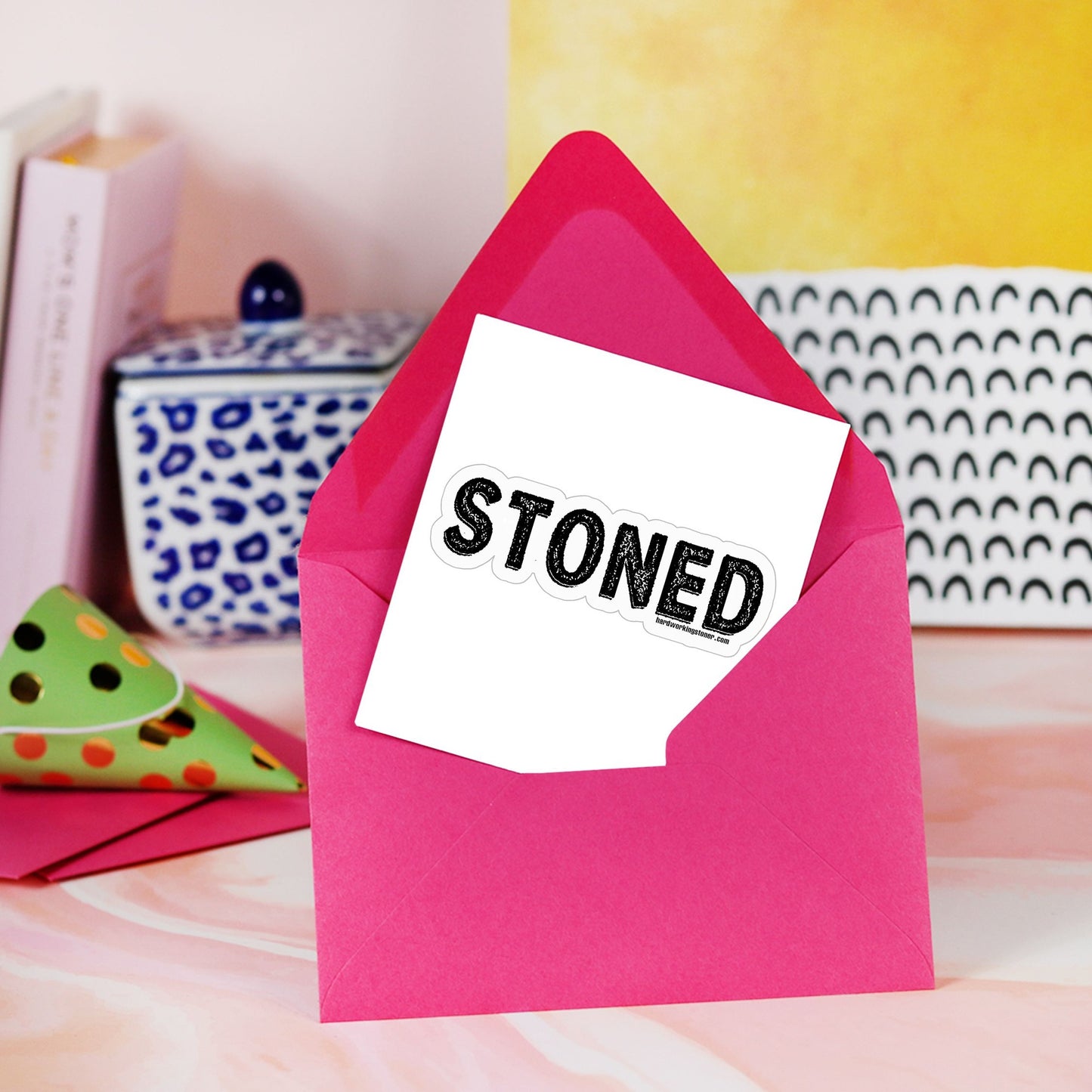 STONED - vinyl sticker