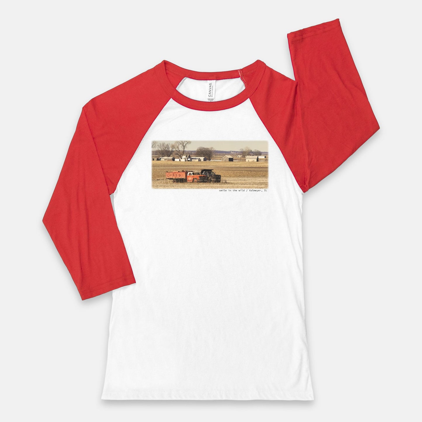 Smiles in the Wild - baseball tee