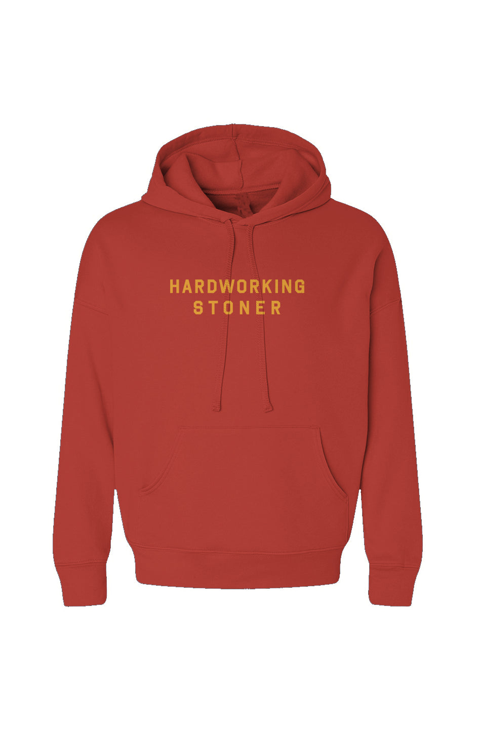 Hardworking Stoner - sponge fleece hoodie 