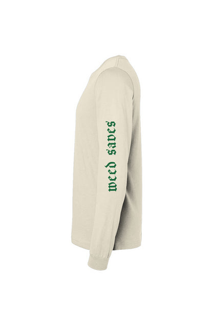 Weed Saves - long sleeve jersey tee