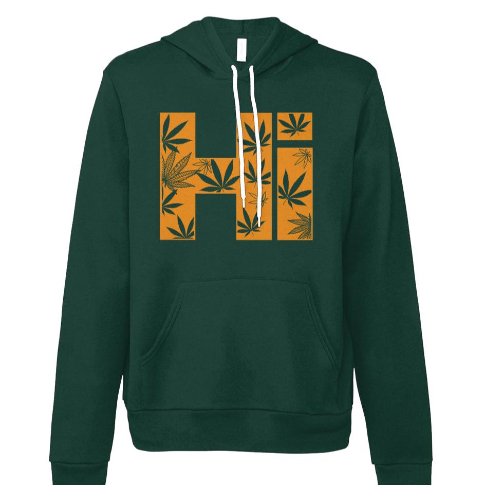 Hi - fleece hoodie sweatshirt