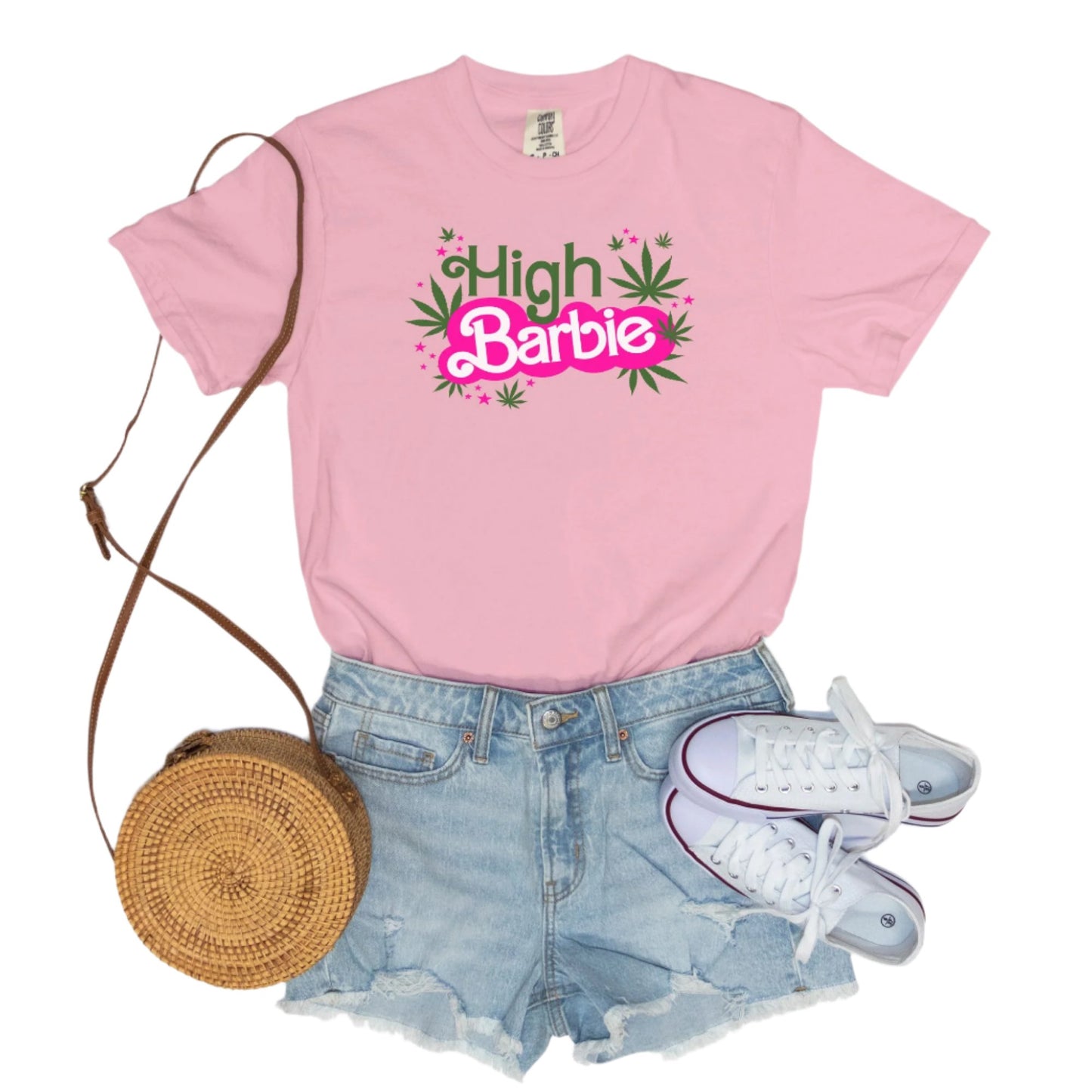 High Barbie - vintage style tee