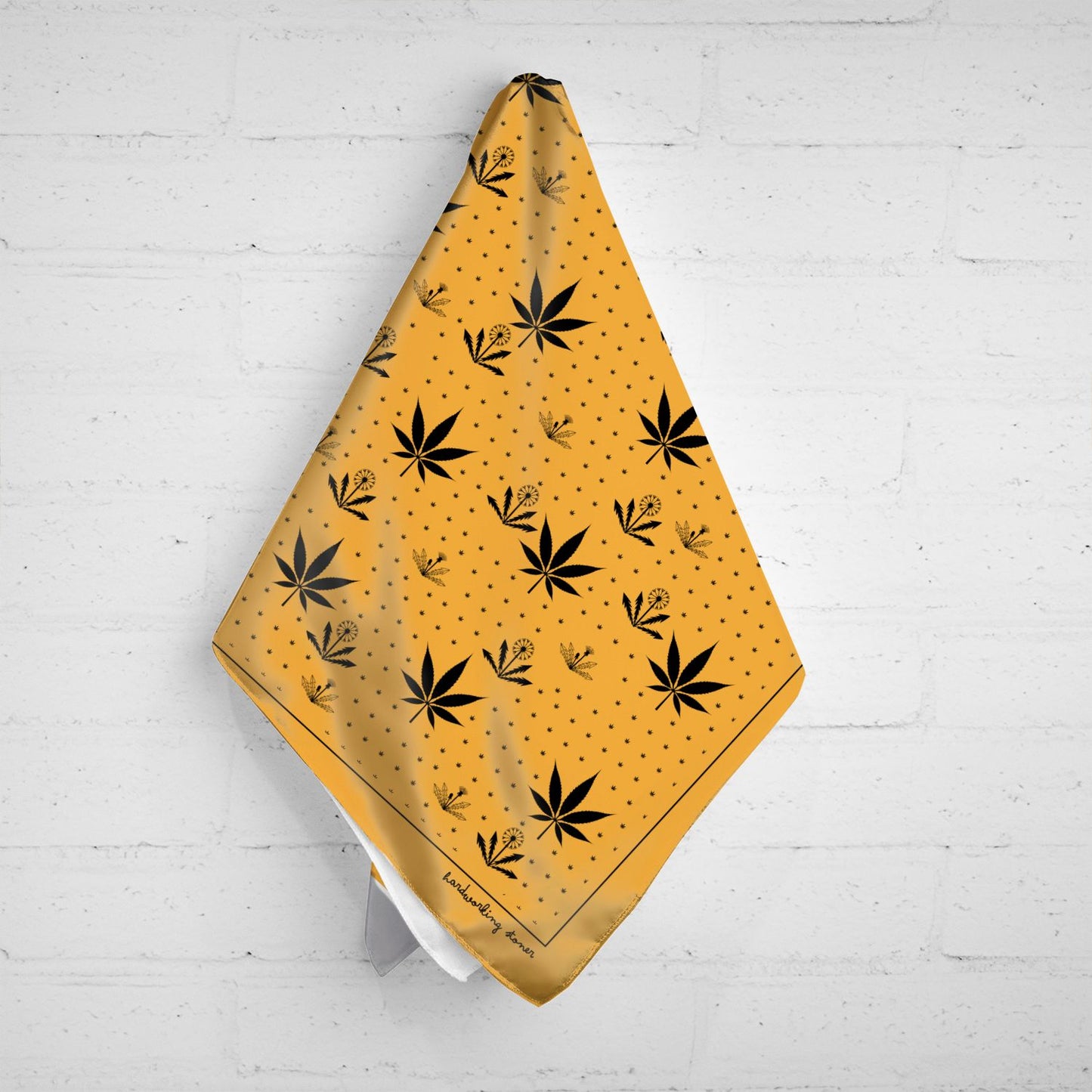 Weeds - bandana (mustard yellow)