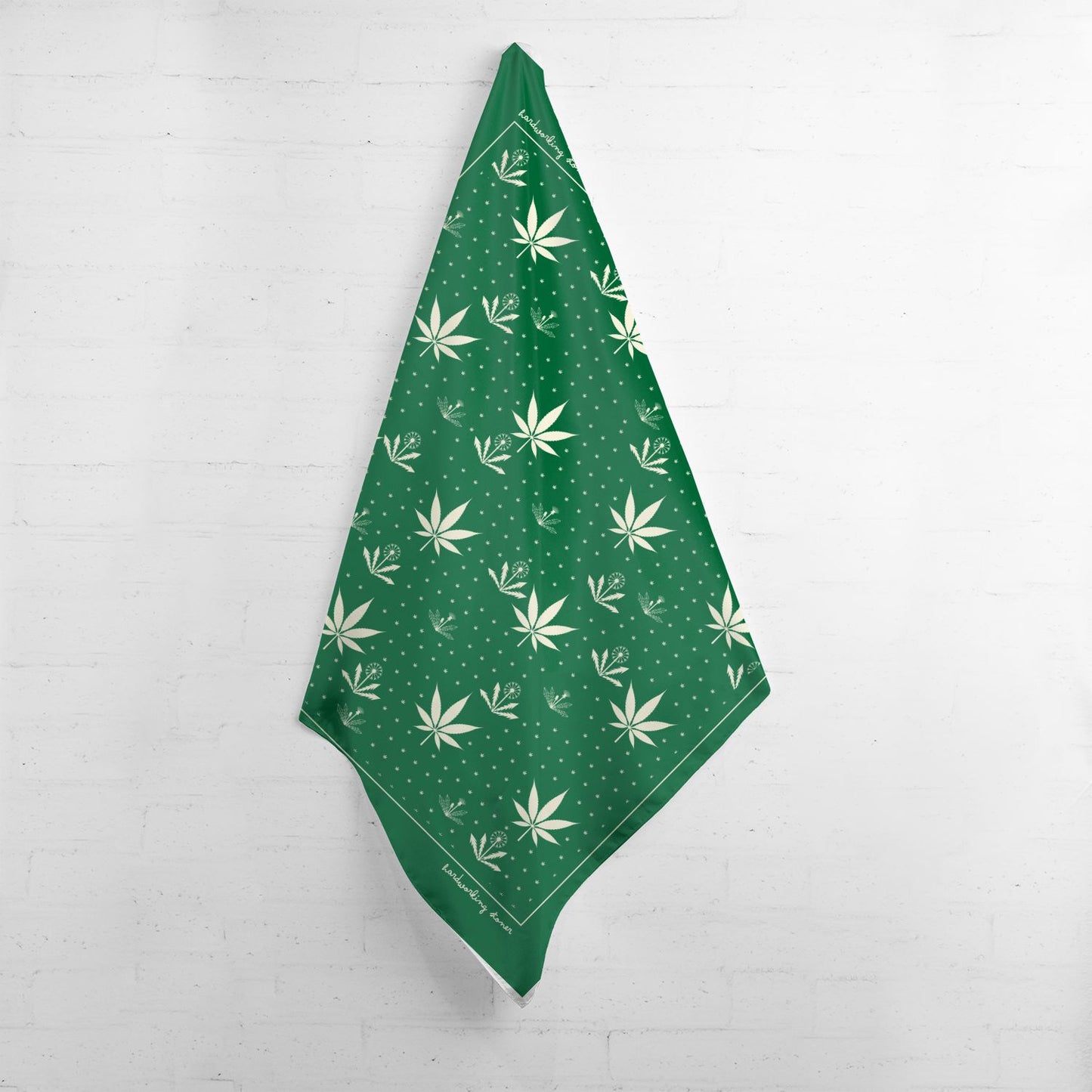 Weeds - bandana (green)