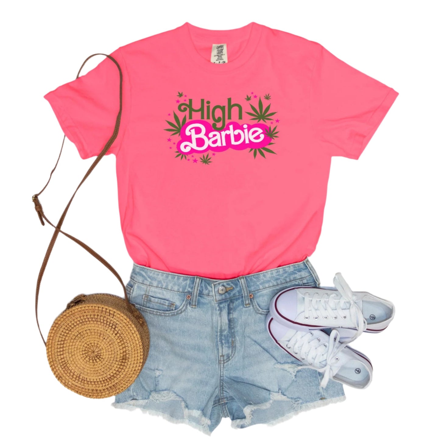 High Barbie - vintage style tee