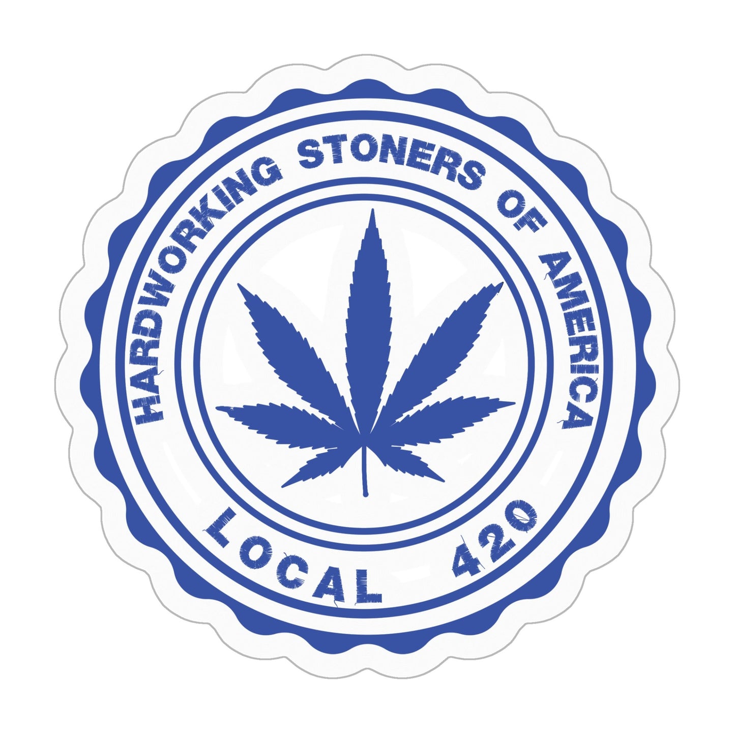 Hardworking Stoners of America - vinyl sticker