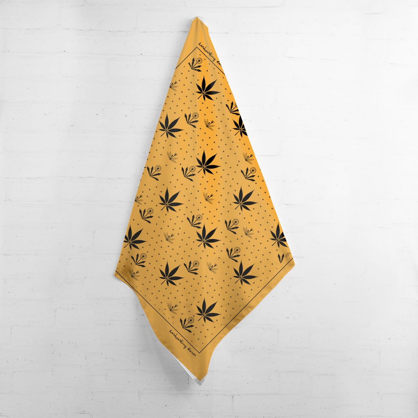 Weeds - bandana (mustard yellow)