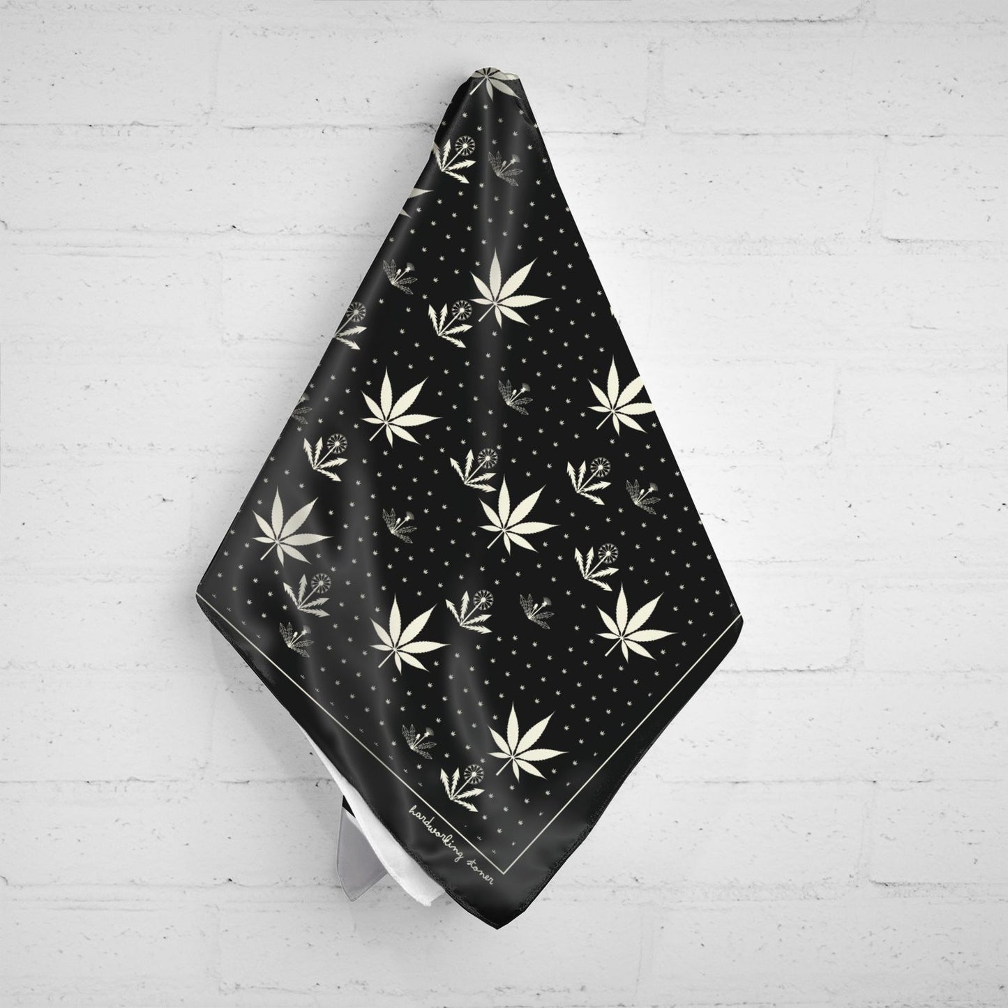 Weeds - bandana (black)