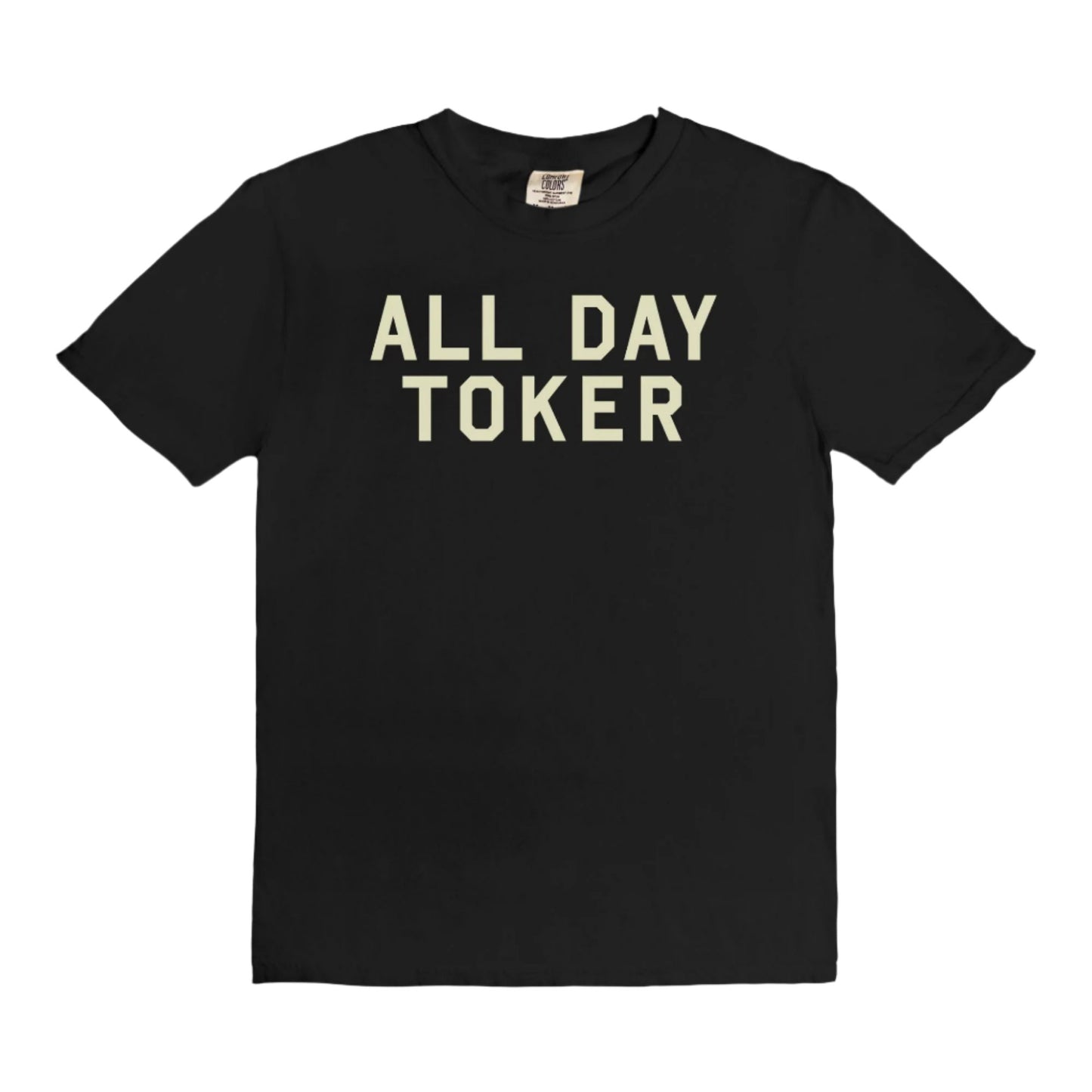 All Day Toker - vintage style tee