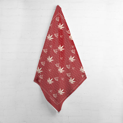 Weeds - bandana (red)