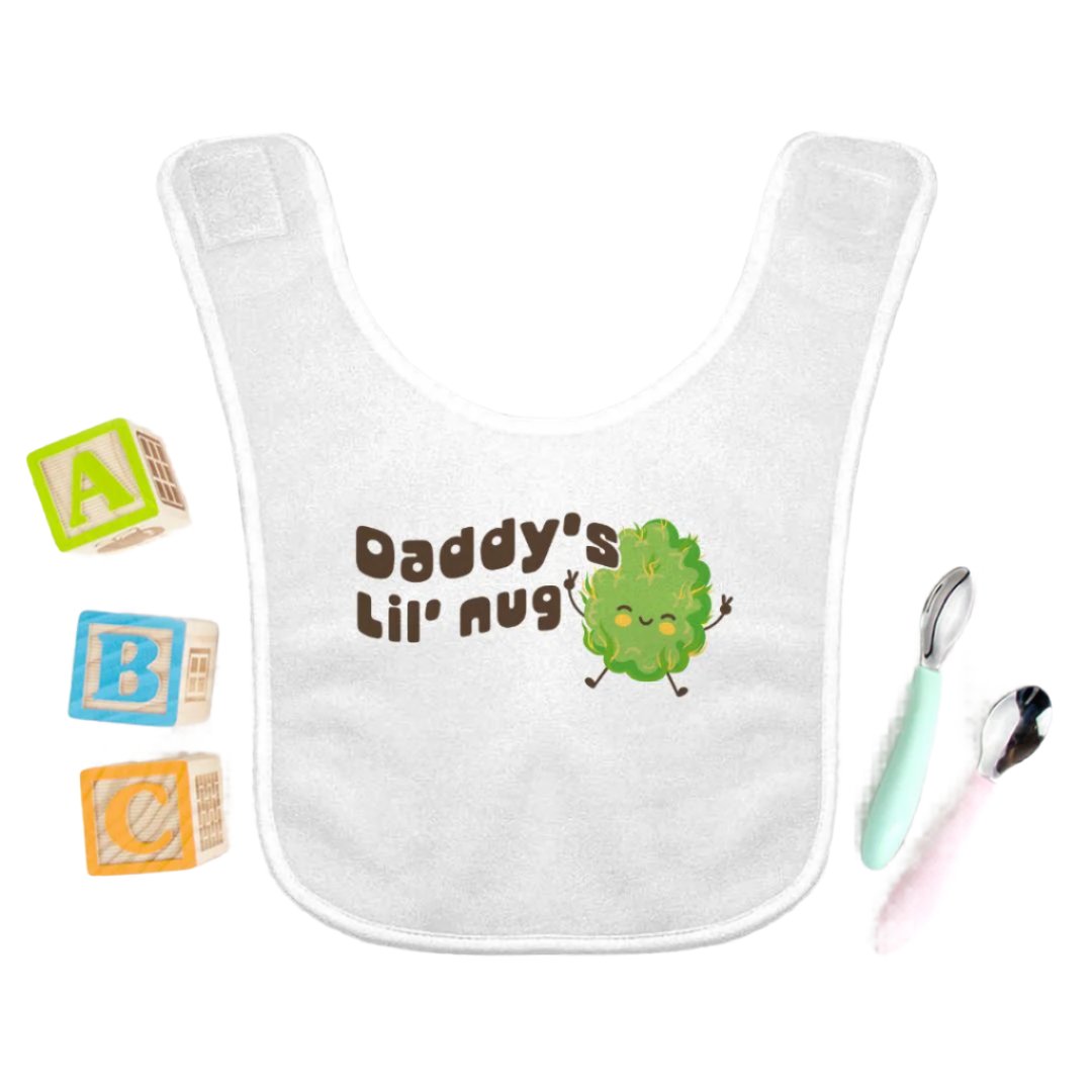 Daddy's Lil' Nug - baby bib