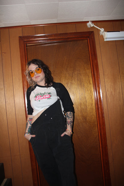 High Barbie - baseball tee