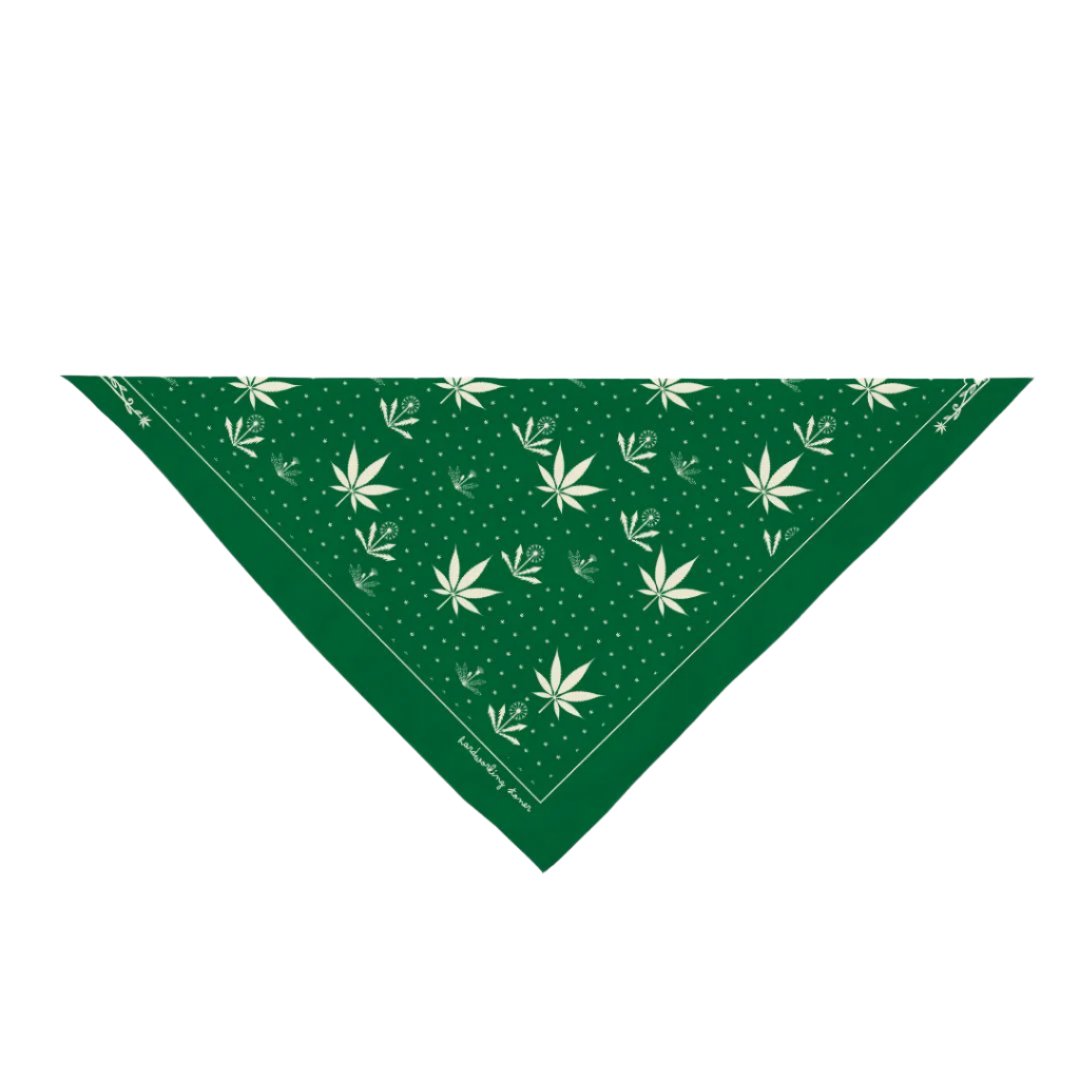 Weeds - bandana (green)