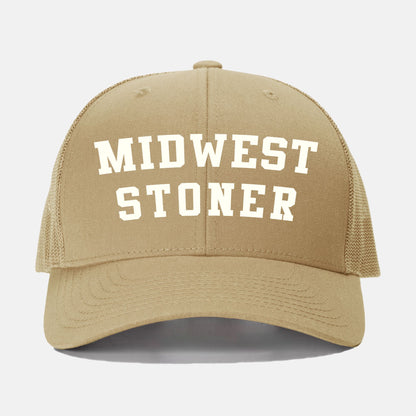 Midwest Stoner -  retro trucker hat
