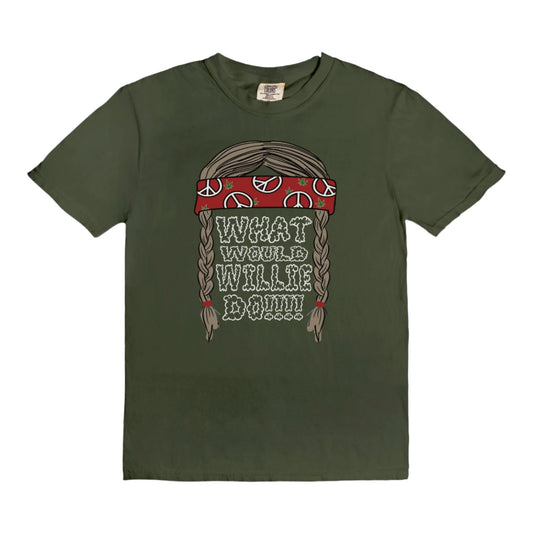 What Would Willie Do? - vintage style tee