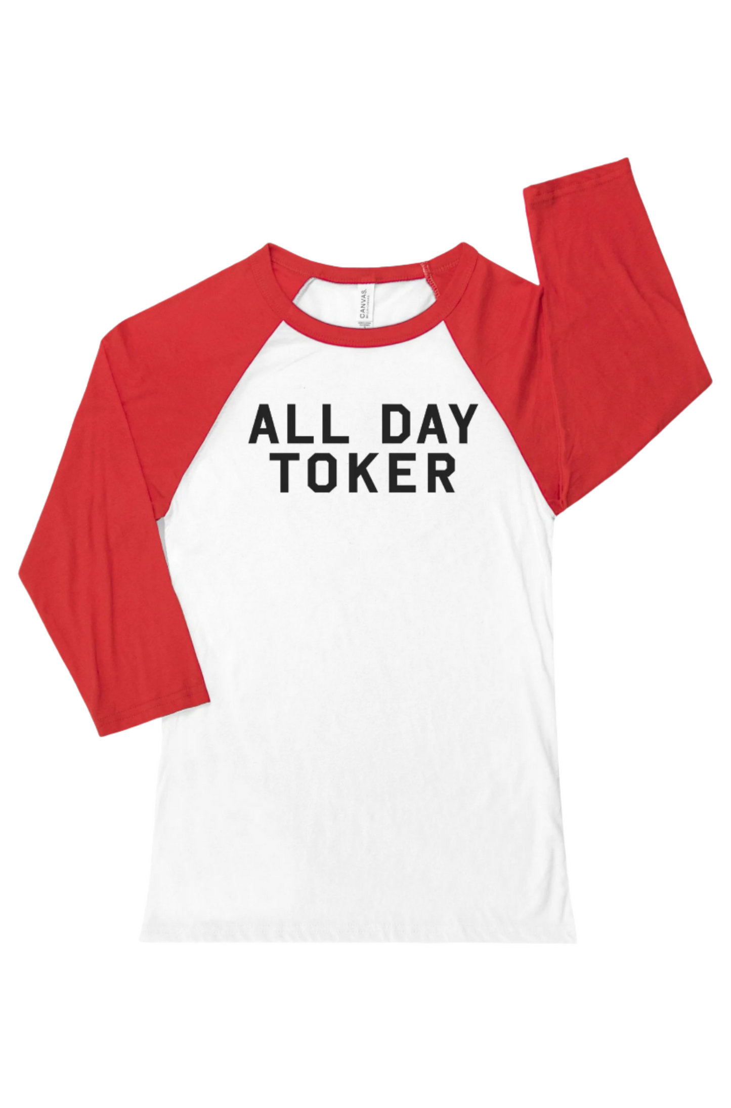 All Day Toker - baseball tee