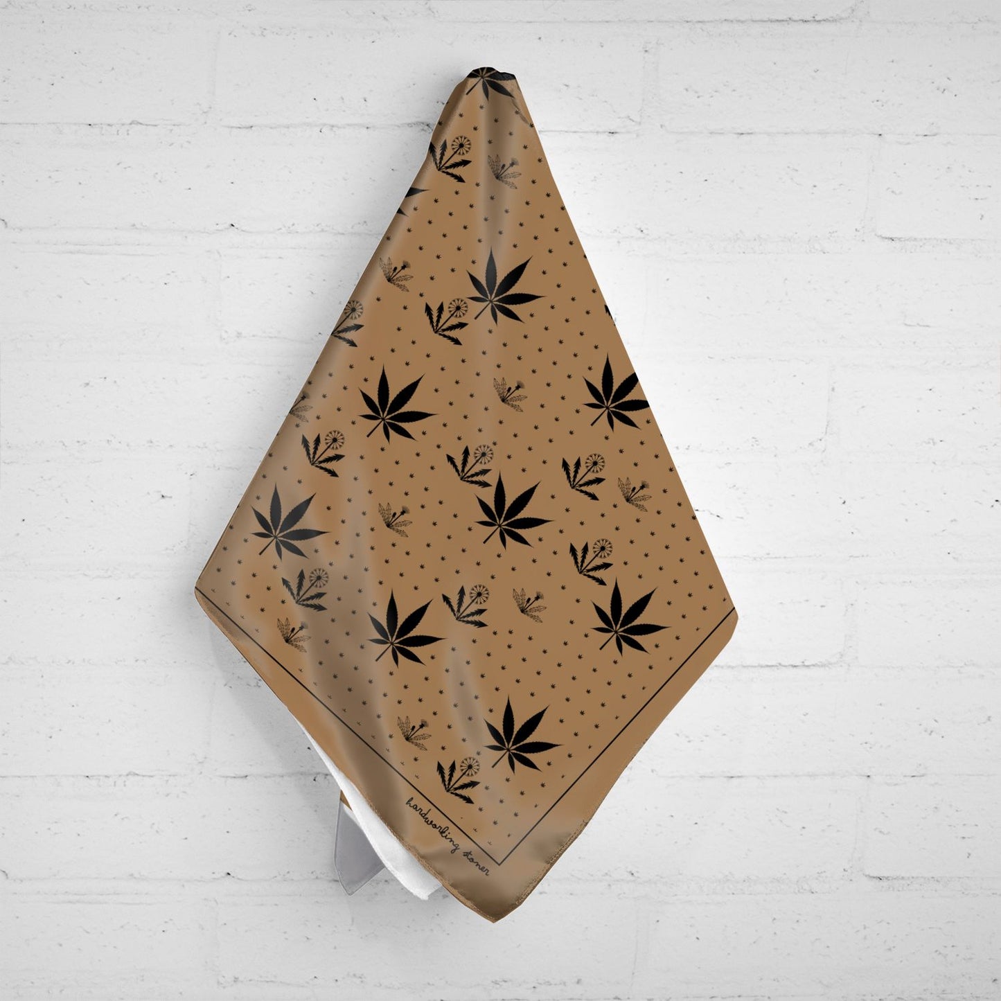 Weeds - bandana (moss brown)