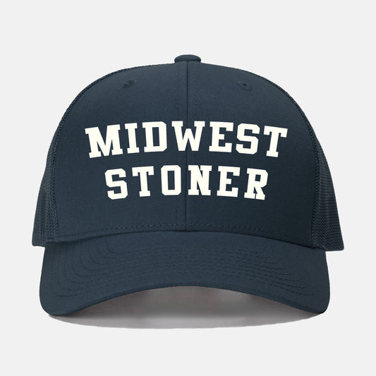 Midwest Stoner -  retro trucker hat