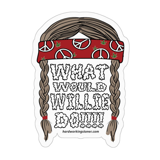 What Would Willie Do? - vinyl sticker