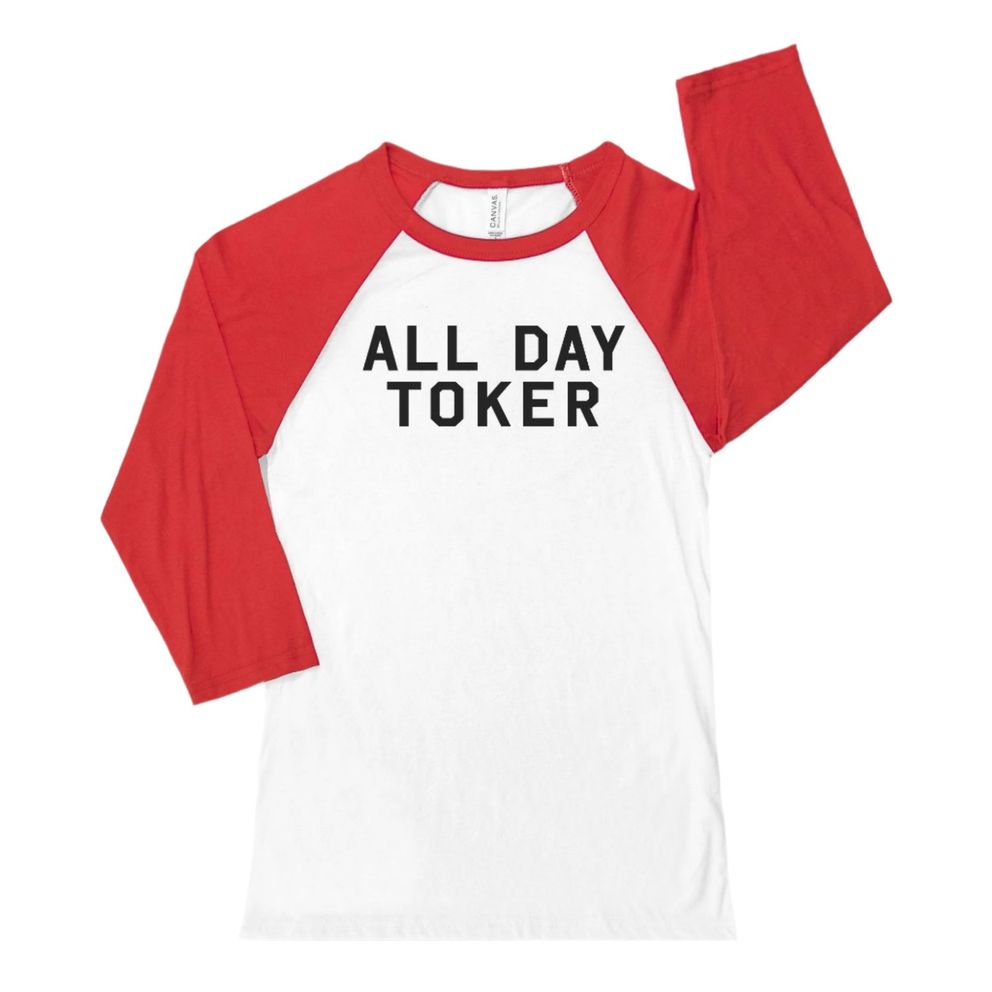 All Day Toker - baseball tee