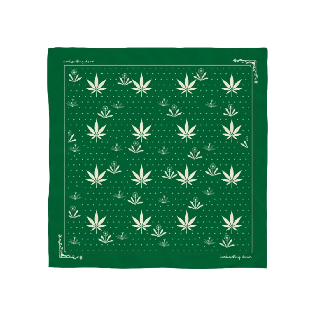 Weeds - bandana (green)